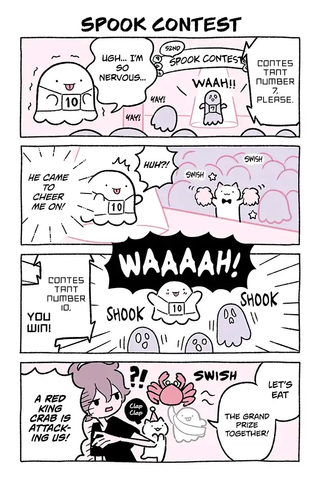 Fushigi Neko no Kyuu-chan Chapter 439 page 1 - Chapter 439: Spook Contest