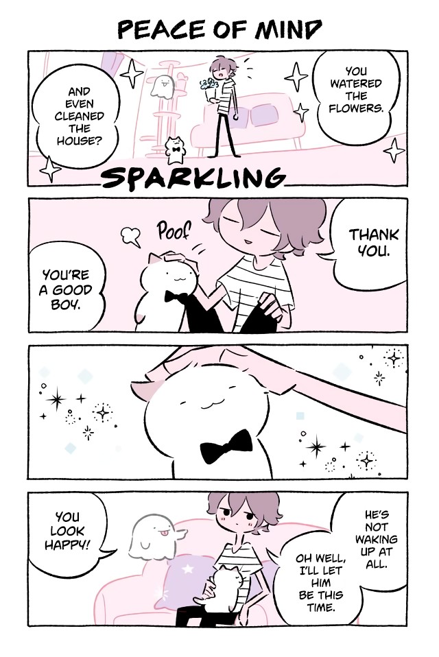 Fushigi Neko no Kyuu-chan Chapter 458 page 1 - Chapter 458: Peace of Mind