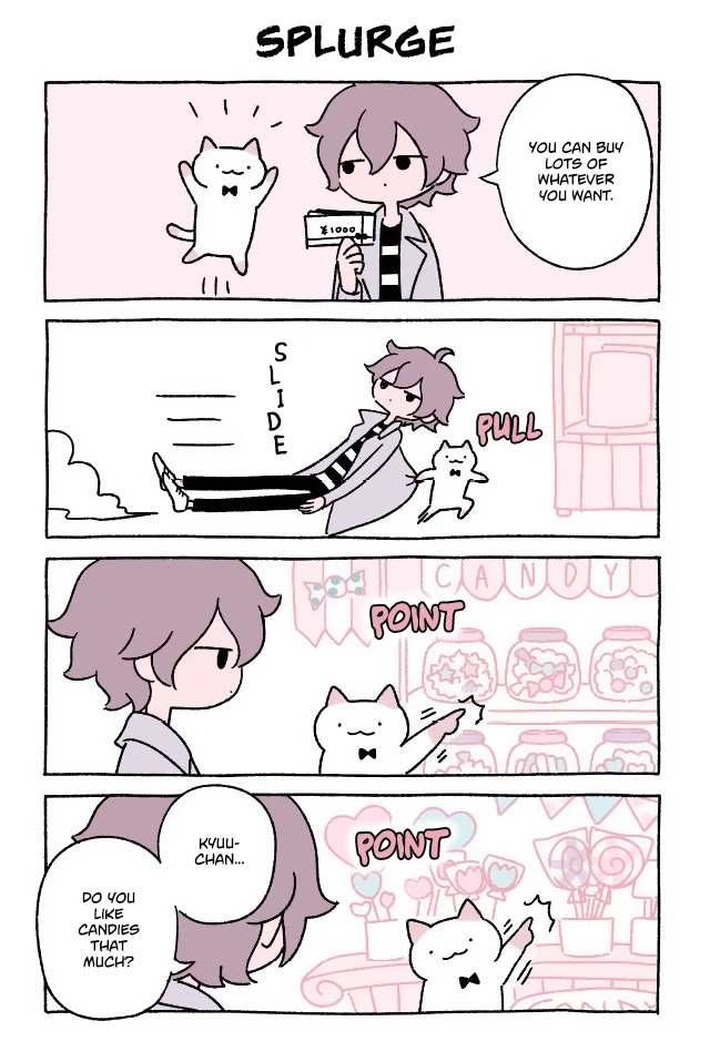 Fushigi Neko no Kyuu-chan Chapter 46 page 1 - Chapter 46: Splurge