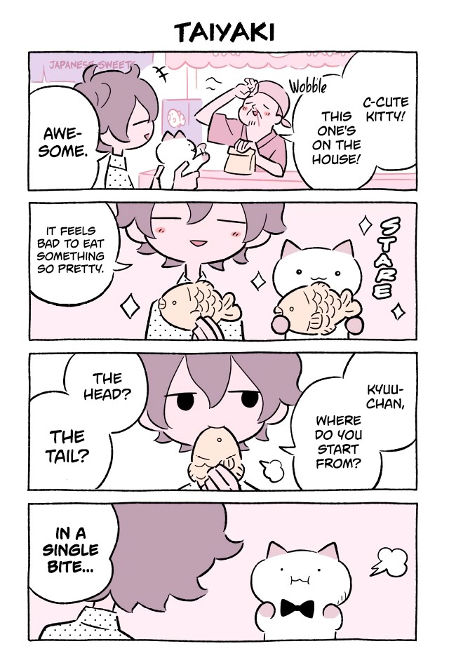 Fushigi Neko no Kyuu-chan Chapter 467 page 1 - Chapter 467: Taiyaki