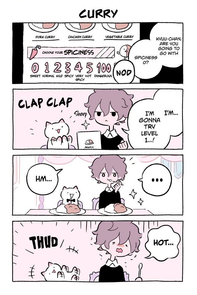 Fushigi Neko no Kyuu-chan Chapter 472 page 1 - Chapter 472: Curry
