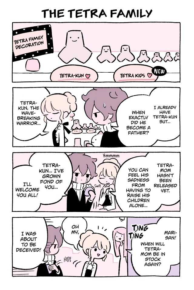 Fushigi Neko no Kyuu-chan Chapter 481 page 1 - Chapter 481: The Tetra Family