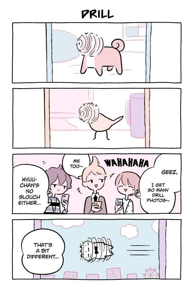 Fushigi Neko no Kyuu-chan Chapter 484 page 1 - Chapter 484: Drill