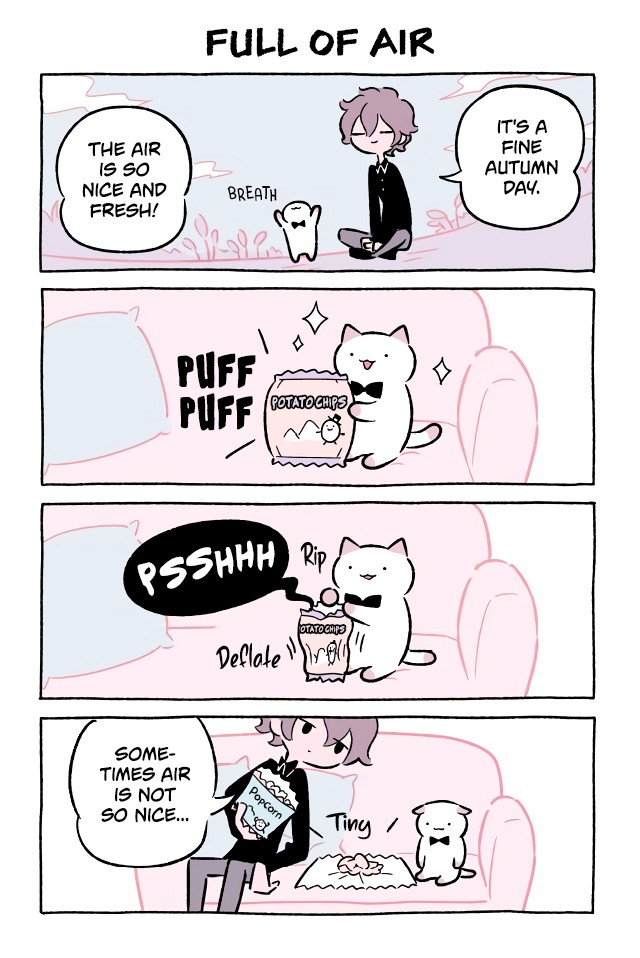 Fushigi Neko no Kyuu-chan Chapter 495 page 1 - Chapter 495: Full of Air