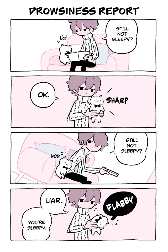 Fushigi Neko no Kyuu-chan Chapter 496 page 1 - Chapter 496: Drowsiness Report