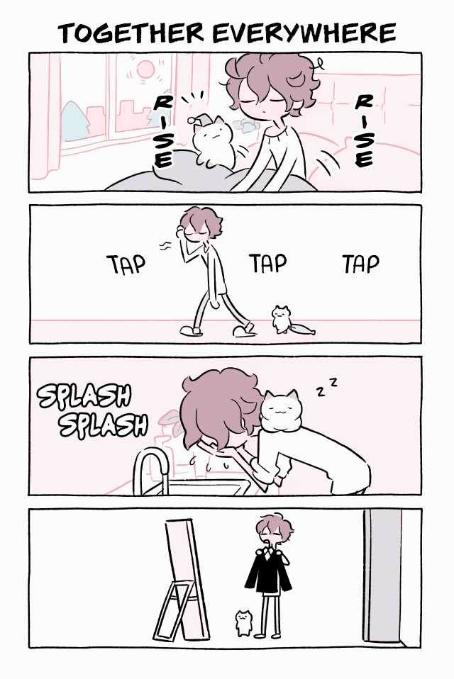 Fushigi Neko no Kyuu-chan Chapter 497 page 1 - Chapter 497: Together Everywhere
