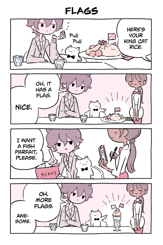 Fushigi Neko no Kyuu-chan Chapter 511 page 1 - Chapter 511: Flags