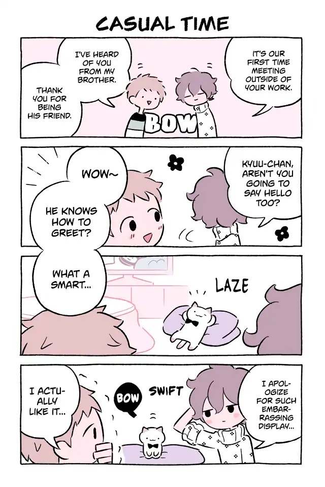 Fushigi Neko no Kyuu-chan Chapter 523 page 1 - Chapter 523: Casual Time