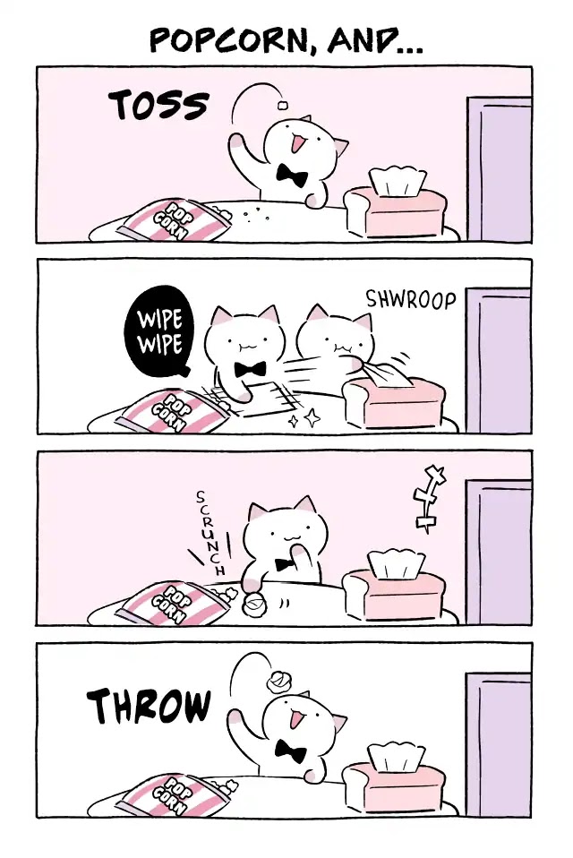 Fushigi Neko no Kyuu-chan Chapter 532 page 1 - Chapter 532: Popcorn, And...