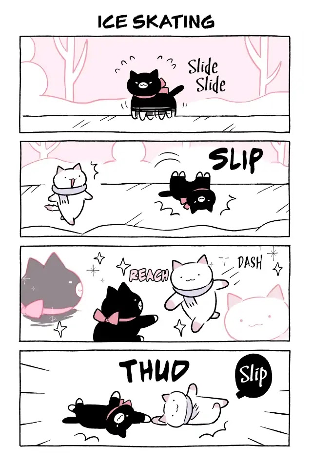 Fushigi Neko no Kyuu-chan Chapter 533 page 1 - Chapter 533: Ice Skating