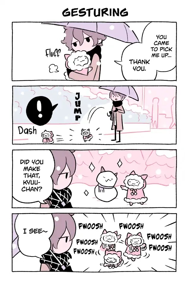 Fushigi Neko no Kyuu-chan Chapter 538 page 1 - Chapter 538: Gesturing
