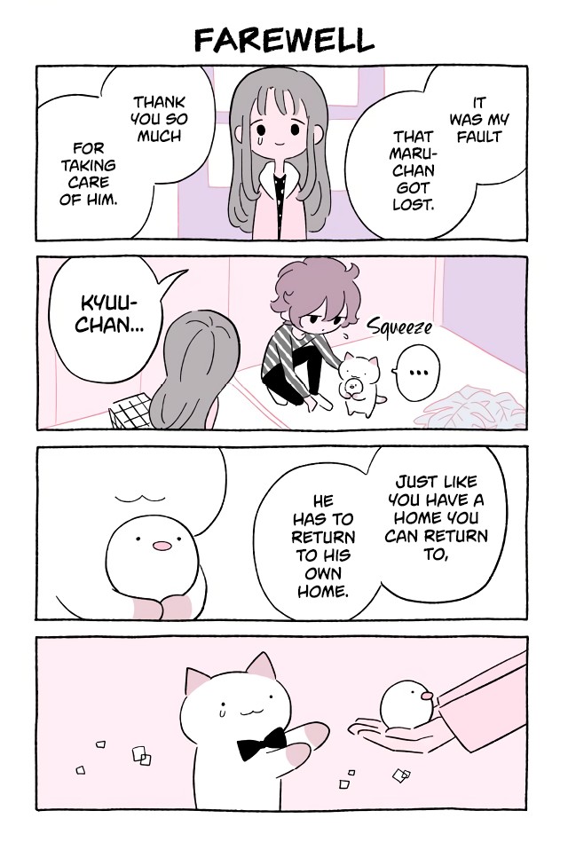 Fushigi Neko no Kyuu-chan Chapter 548 page 1 - Chapter 548: Farewell