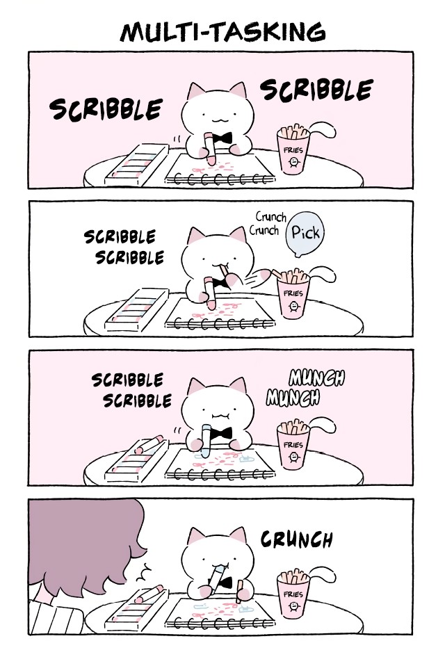 Fushigi Neko no Kyuu-chan Chapter 561 page 1 - Chapter 561: Multi-tasking