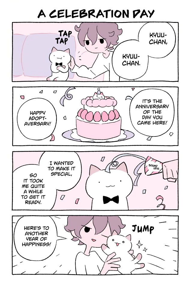 Fushigi Neko no Kyuu-chan Chapter 564 page 1 - Chapter 564: A Celebration Day