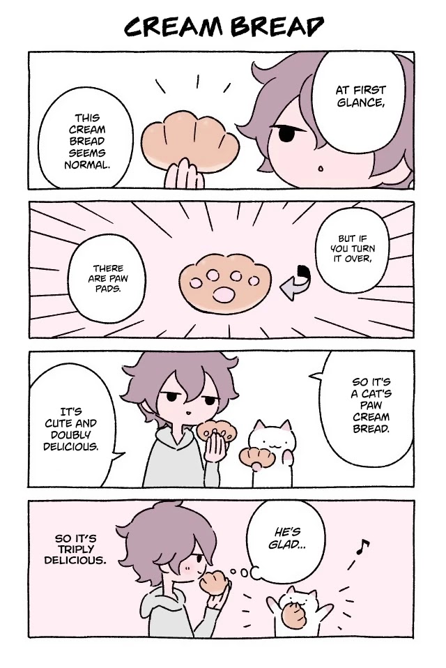 Fushigi Neko no Kyuu-chan Chapter 58 page 1 - Chapter 58: Cream Bread