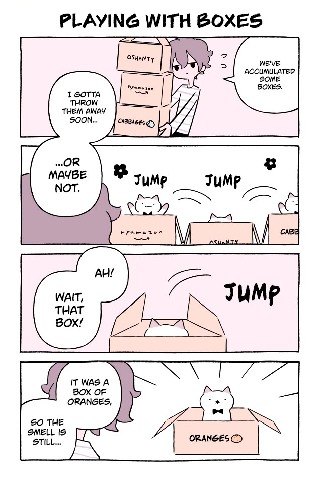 Fushigi Neko no Kyuu-chan Chapter 583 page 1 - Chapter 583: Playing with Boxes