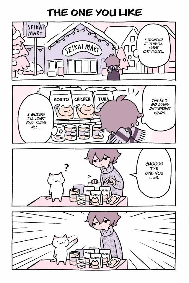 Fushigi Neko no Kyuu-chan Chapter 6 page 1 - Chapter 6: The One You Like