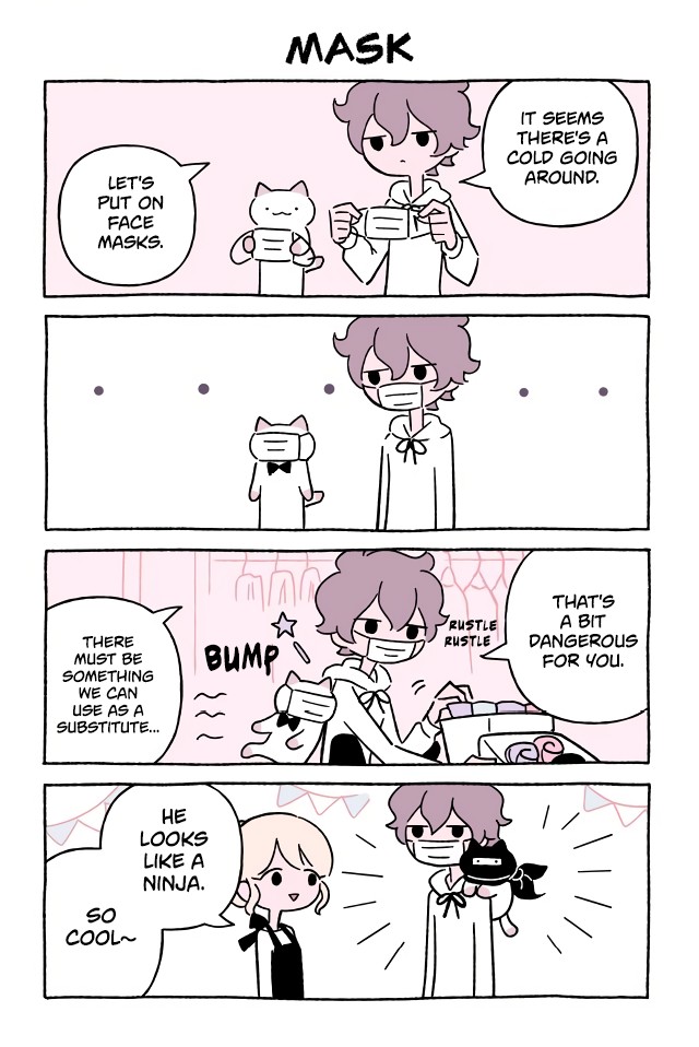 Fushigi Neko no Kyuu-chan Chapter 601 page 1 - Chapter 601: Mask