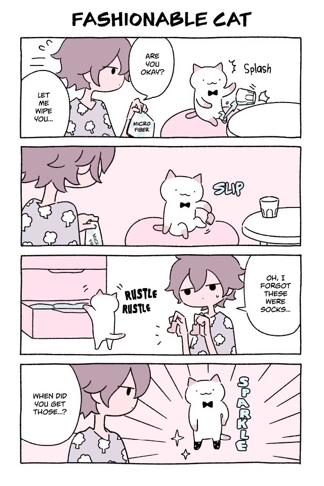 Fushigi Neko no Kyuu-chan Chapter 61 page 1 - Chapter 61: Fashionable Cat