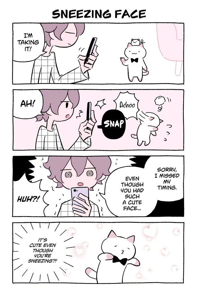 Fushigi Neko no Kyuu-chan Chapter 614 page 1 - Chapter 614: Sneezing Face