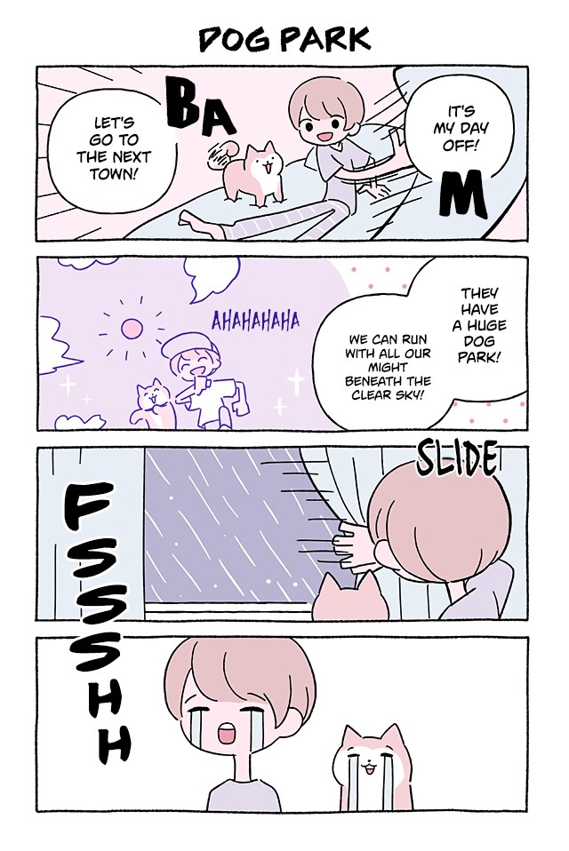 Fushigi Neko no Kyuu-chan Chapter 628 page 1 - Chapter 628: Dog Park