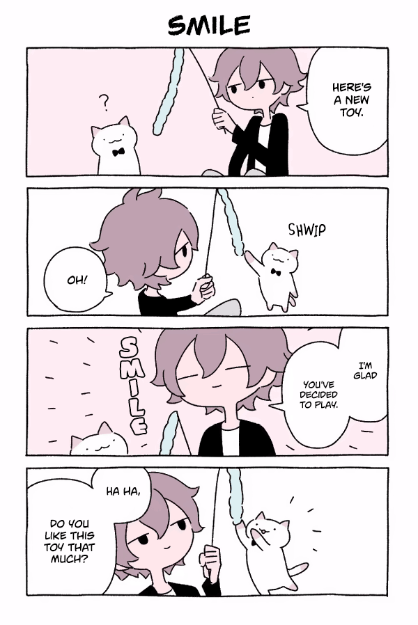 Fushigi Neko no Kyuu-chan Chapter 63 page 1 - Chapter 63: Smile