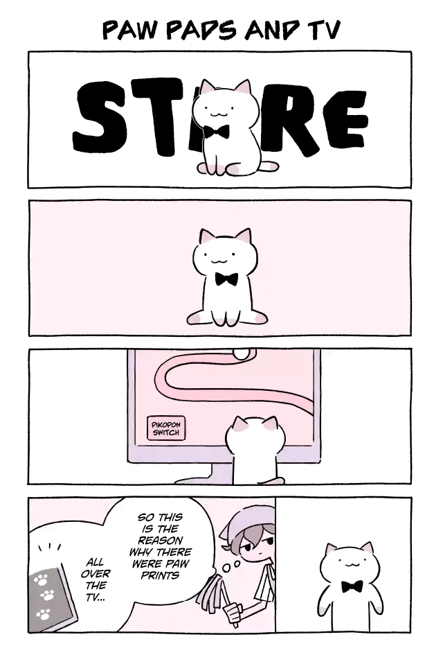 Fushigi Neko no Kyuu-chan Chapter 646 page 1 - Chapter 646: Paw Pads and TV