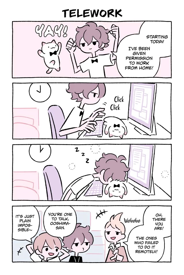 Fushigi Neko no Kyuu-chan Chapter 653 page 1 - Chapter 653: Telework