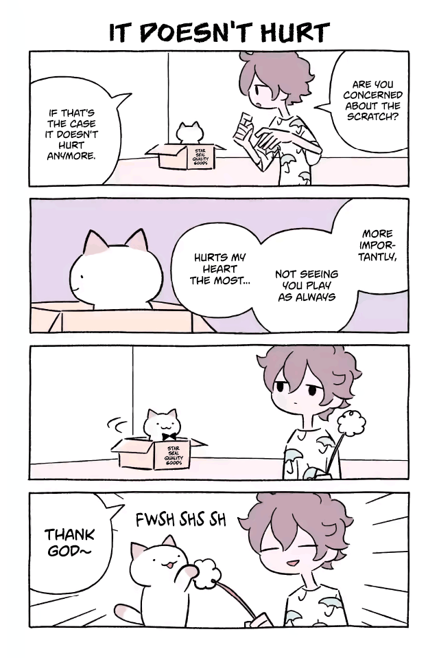 Fushigi Neko no Kyuu-chan Chapter 659 page 1 - Chapter 659: It Doesn't Hurt