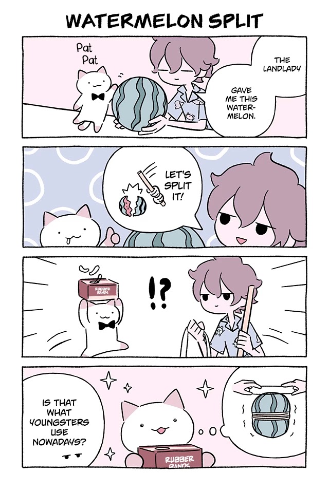 Fushigi Neko no Kyuu-chan Chapter 698 page 1 - Chapter 698: Watermelon Split