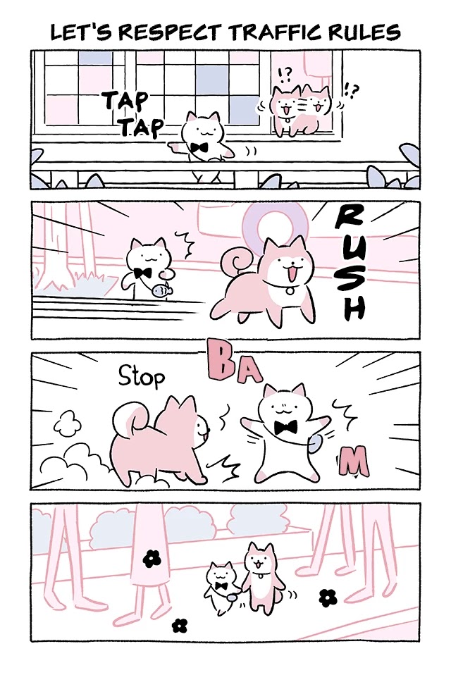 Fushigi Neko no Kyuu-chan Chapter 703 page 1 - Chapter 703: Let's Respect Traffic Rules