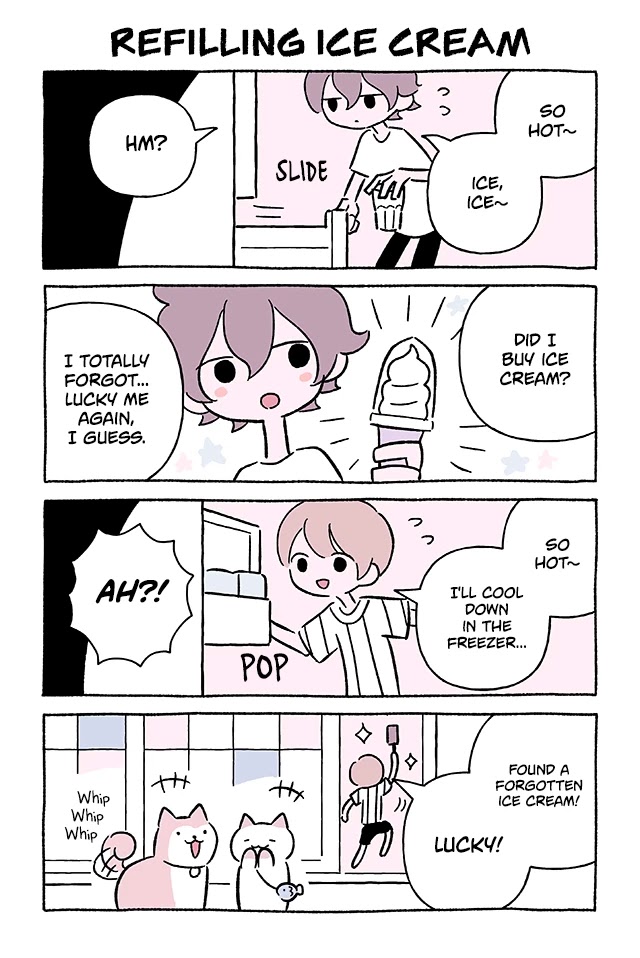 Fushigi Neko no Kyuu-chan Chapter 705 page 1 - Chapter 705: Refilling Ice Cream