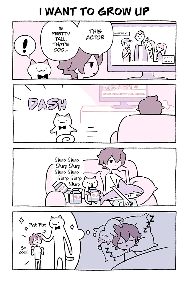 Fushigi Neko no Kyuu-chan Chapter 713 page 1 - Chapter 713: I Want to Grow Up