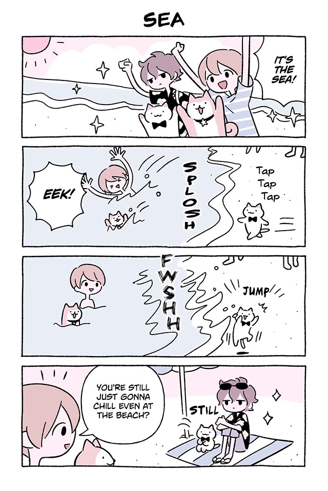 Fushigi Neko no Kyuu-chan Chapter 718 page 1 - Chapter 718: Sea