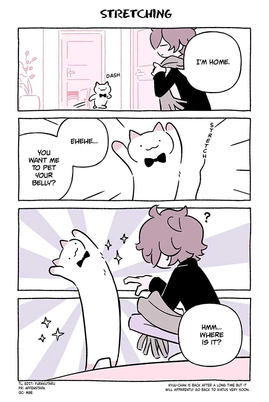 Fushigi Neko no Kyuu-chan Chapter 763 page 1 - Chapter 763: Stretching
