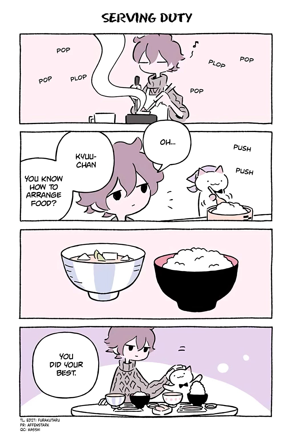 Fushigi Neko no Kyuu-chan Chapter 764 page 1 - Chapter 764: Serving Duty