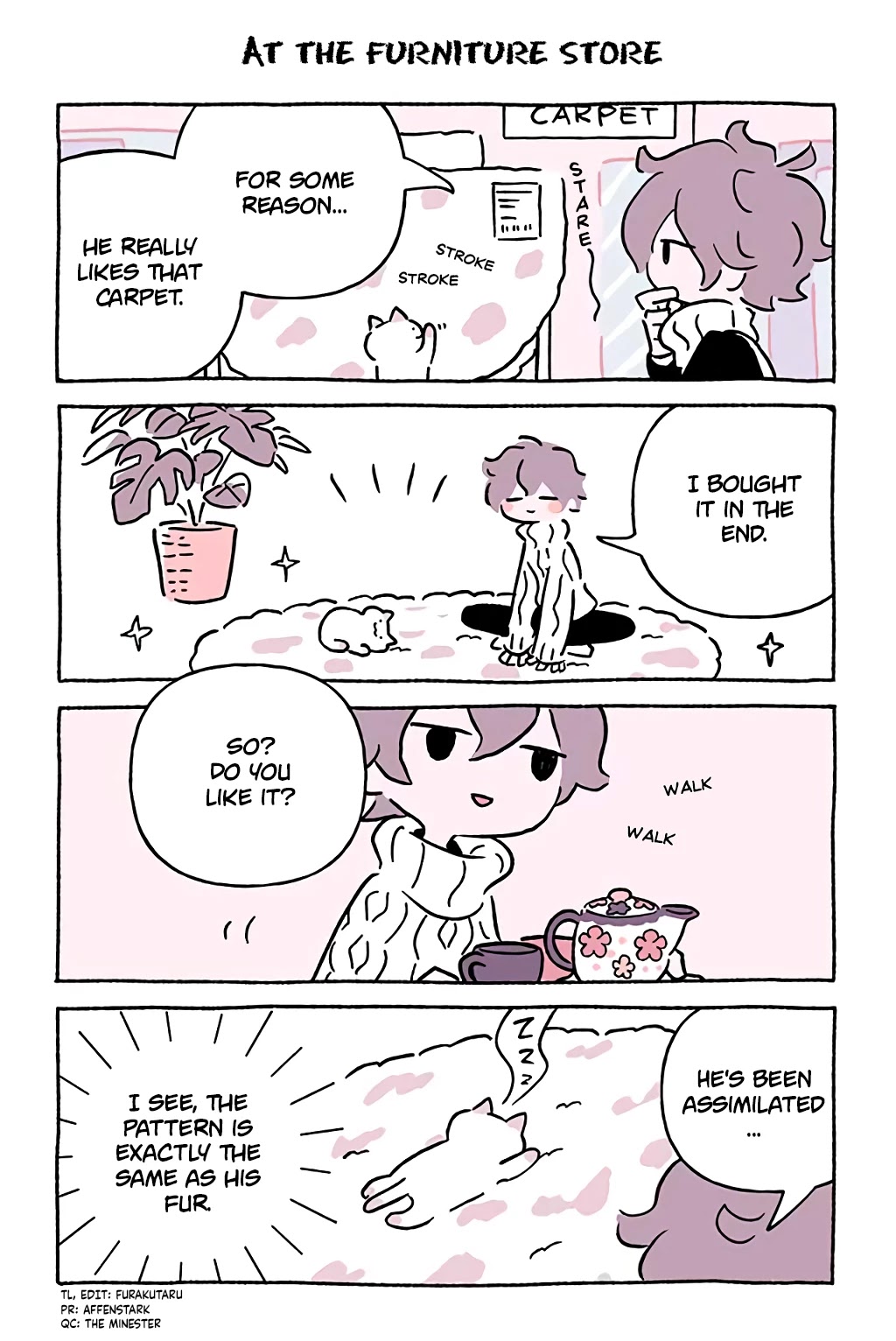 Fushigi Neko no Kyuu-chan Chapter 768 page 1 - Chapter 768: At the furniture store