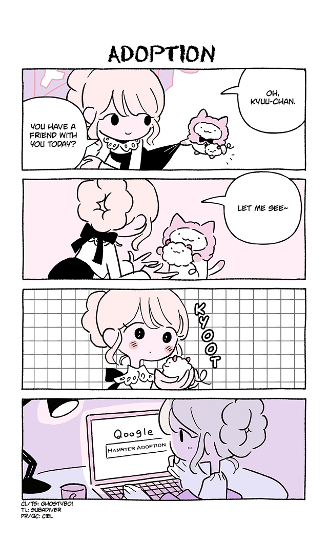 Fushigi Neko no Kyuu-chan Chapter 772 page 1 - Chapter 772: Adoption
