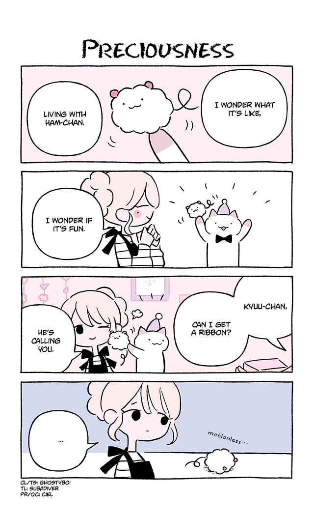 Fushigi Neko no Kyuu-chan Chapter 773 page 1 - Chapter 773: Preciousness