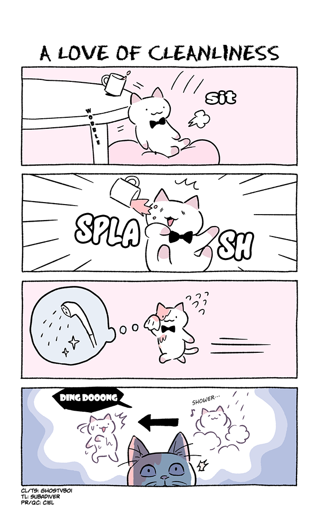 Fushigi Neko no Kyuu-chan Chapter 782 page 1 - Chapter 782: A Love of Cleanliness