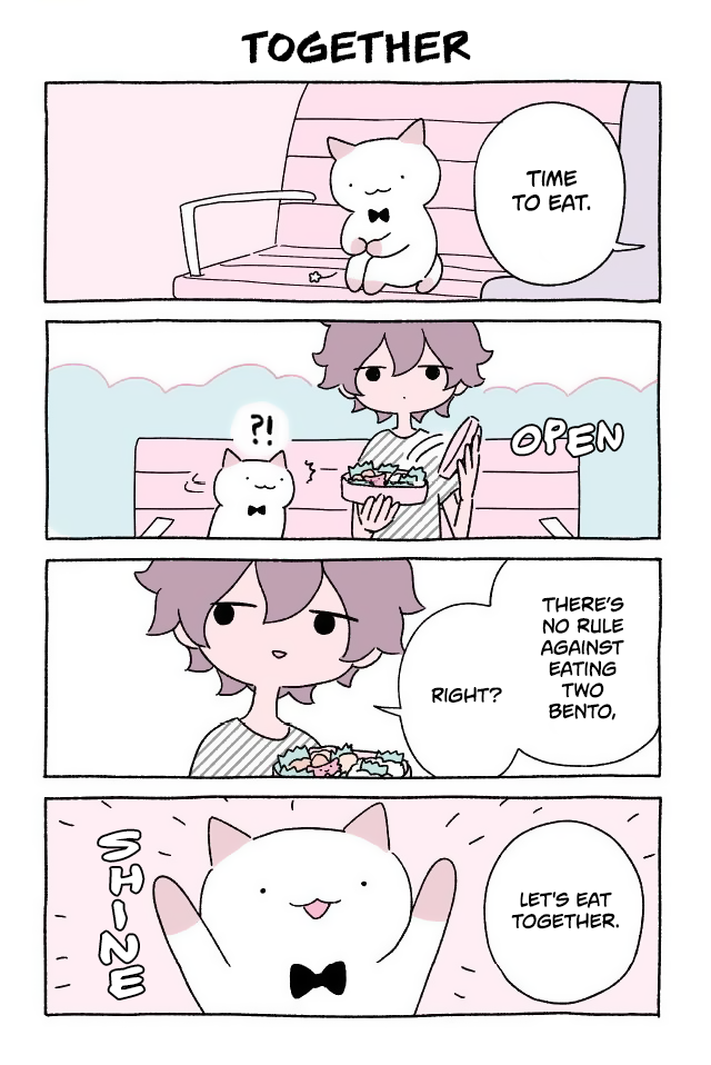 Fushigi Neko no Kyuu-chan Chapter 82 page 1 - Chapter 82: Together
