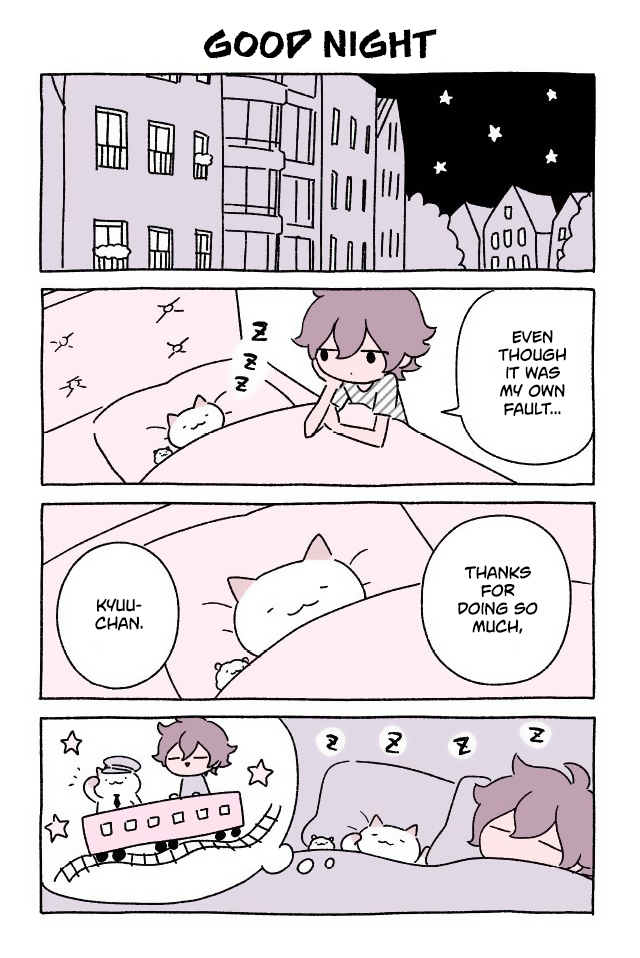 Fushigi Neko no Kyuu-chan Chapter 84 page 1 - Chapter 84: Good Night