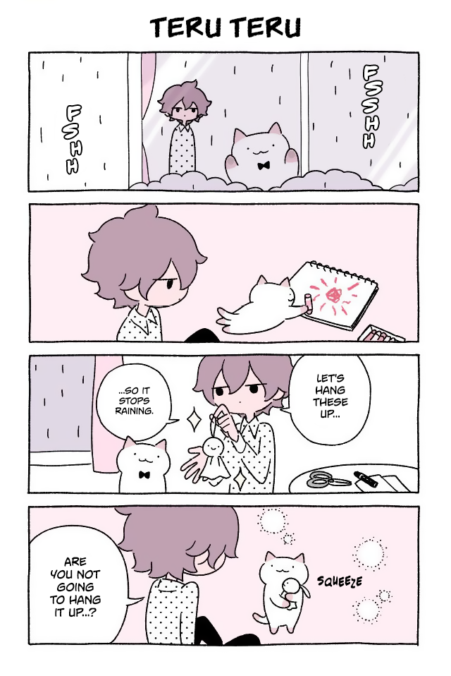 Fushigi Neko no Kyuu-chan Chapter 87 page 1 - Chapter 87: Teru Teru