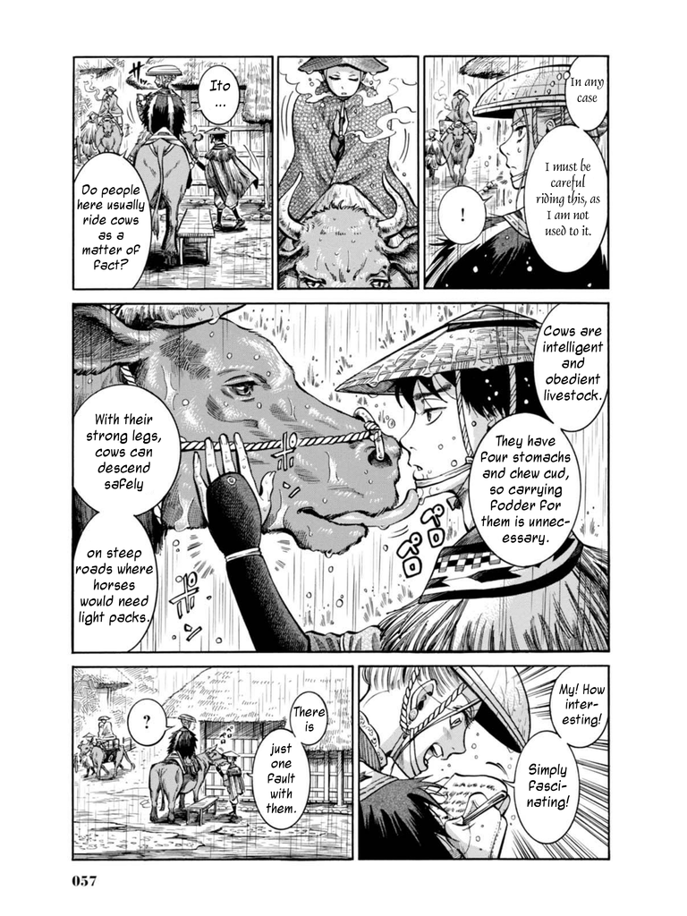 Fushigi no Kuni no Bird Chapter 16 page 8 - Chapter 16: Echigo Kaido