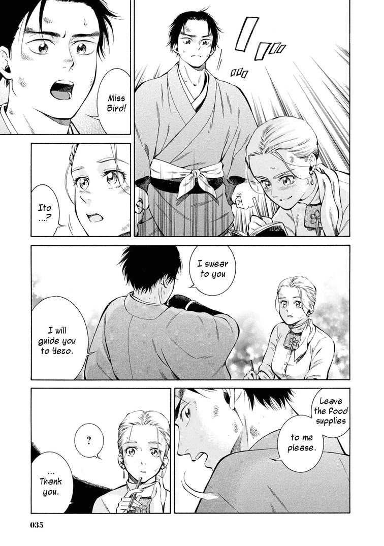 Fushigi no Kuni no Bird Chapter 41 page 34 - Chapter 41: Ikarigaseki (1)