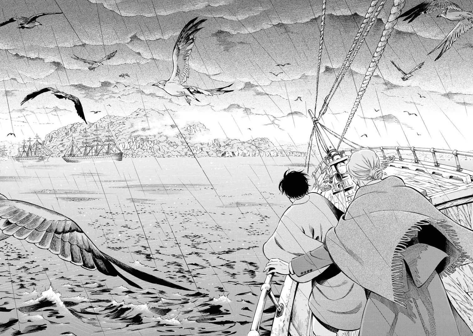 Fushigi no Kuni no Bird Chapter 44 page 34 - Chapter 44: Tsugaru Strait