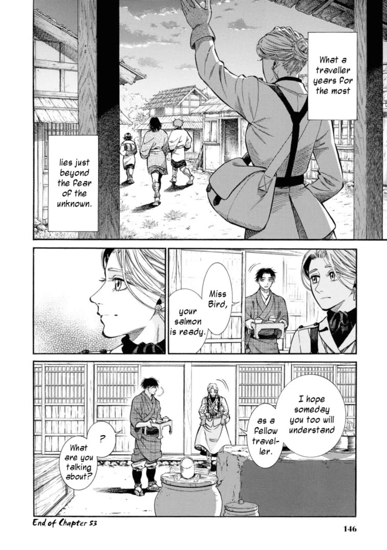 Fushigi no Kuni no Bird Chapter 53 page 38 - Chapter 53: Horobets/Shiraoi