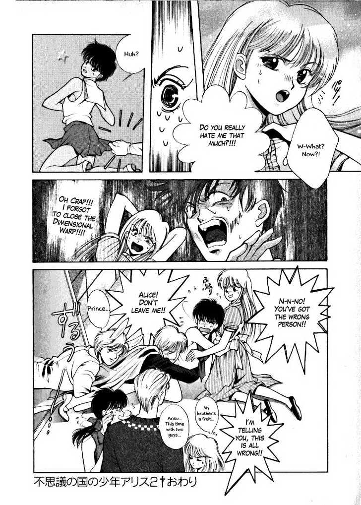 Fushigi no Kuni no Shounen Alice Chapter 1.2 page 36 - Vol.1 Chapter 2