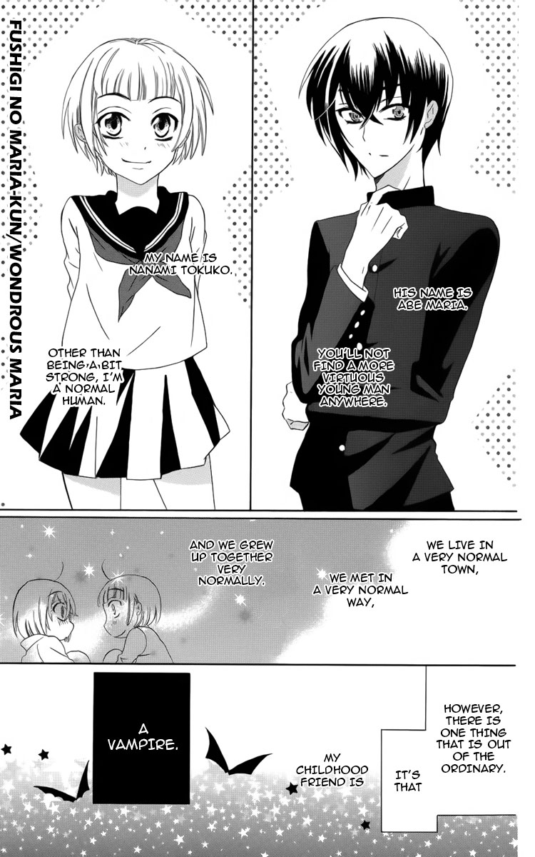 Fushigi no Maria-kun Chapter 4 page 2 - Chapter 4
