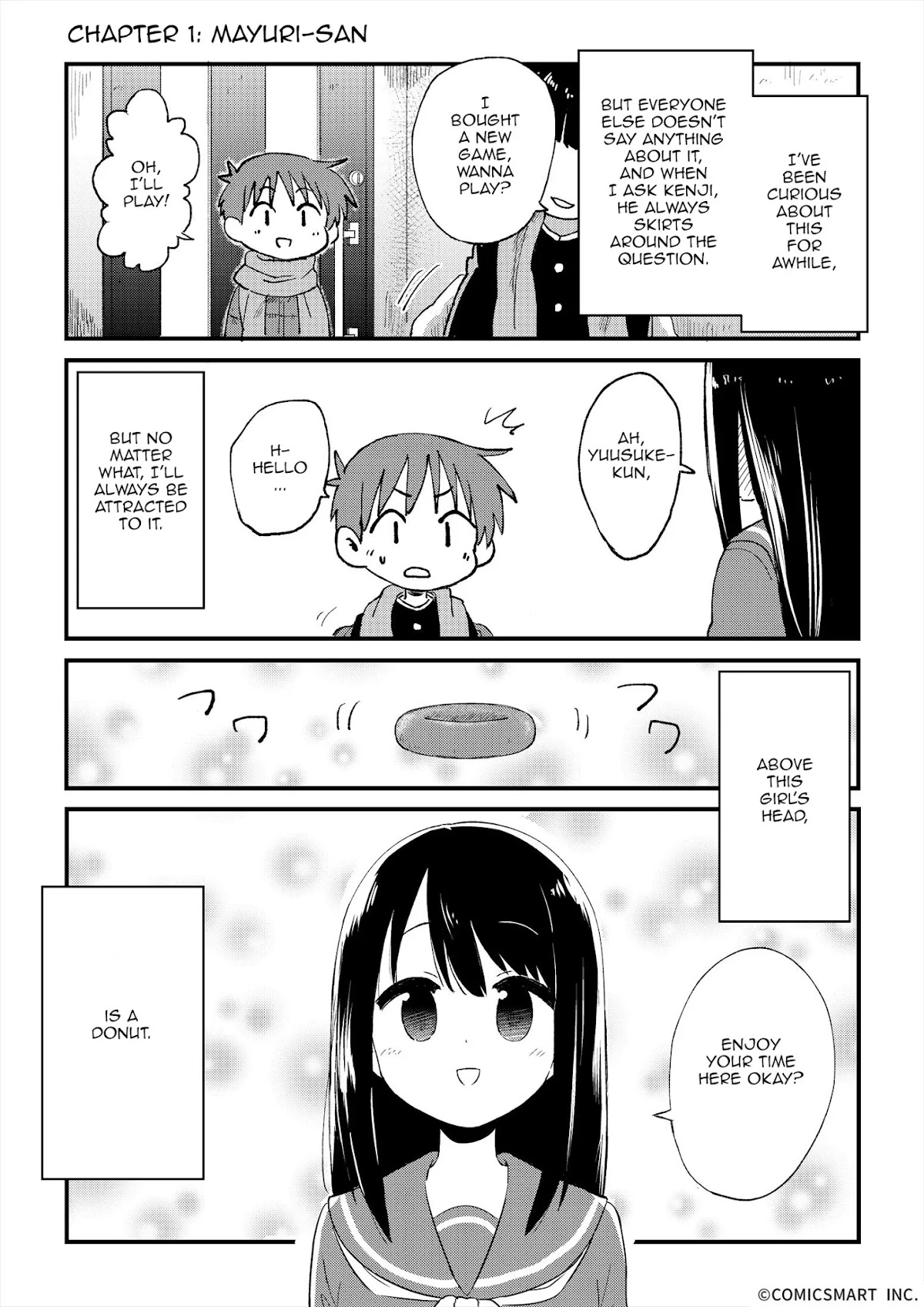 Fushigi no Mayuri-san Chapter 1 page 1 - Chapter 1: Mayuri-san